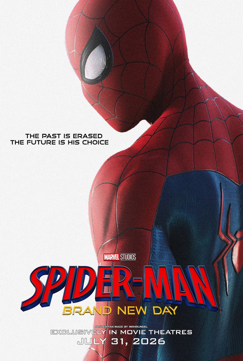 Affiche film SPIDER-MAN - BRAND NEW DAY